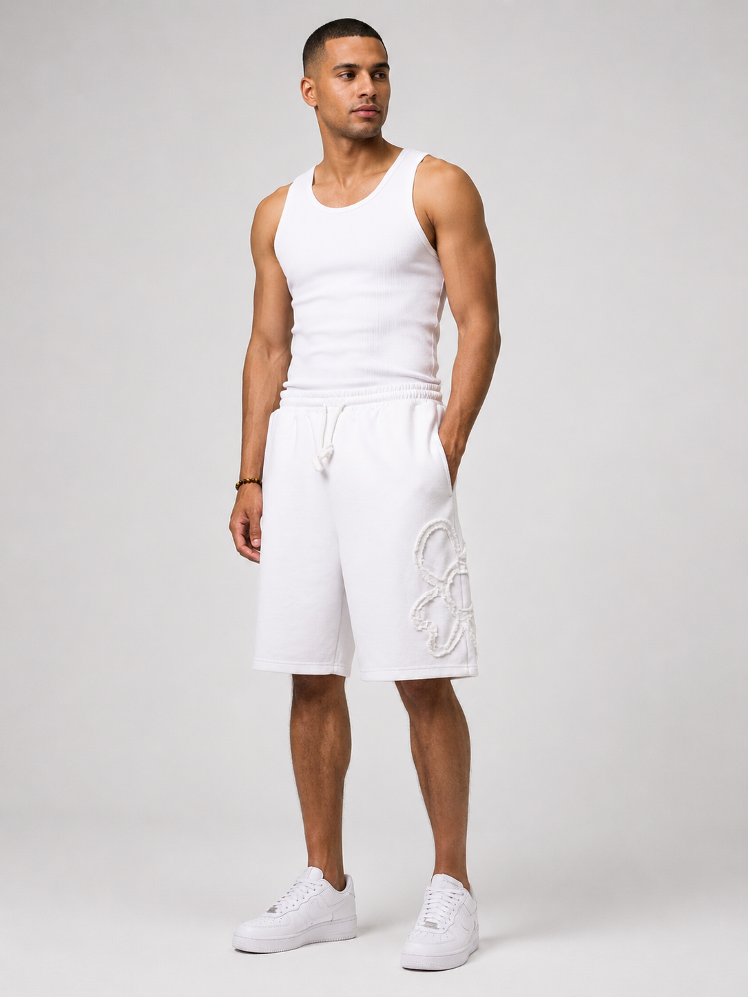 BOBYDRIP - JOCCI Short | Blanc